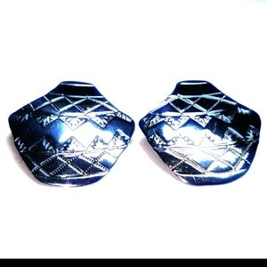 Ben J. Chavez Navajo 925 Sterling Silver Earrings